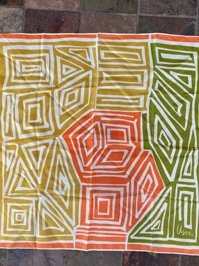 Vintage Vera Neumann Geometric Scarf